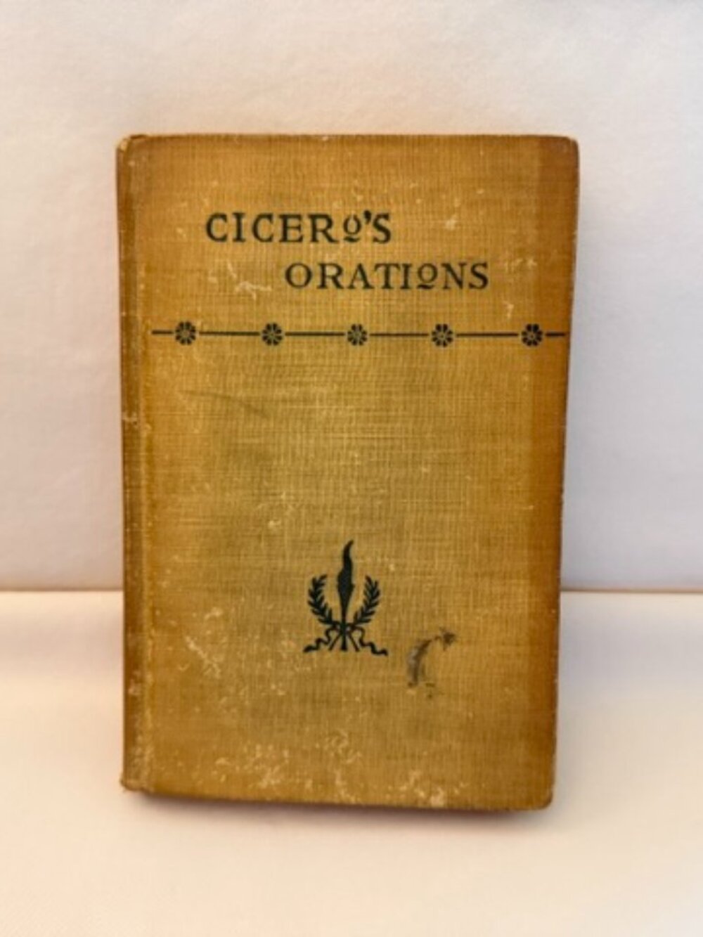 Antique 1896 Edition Cicero's Orations